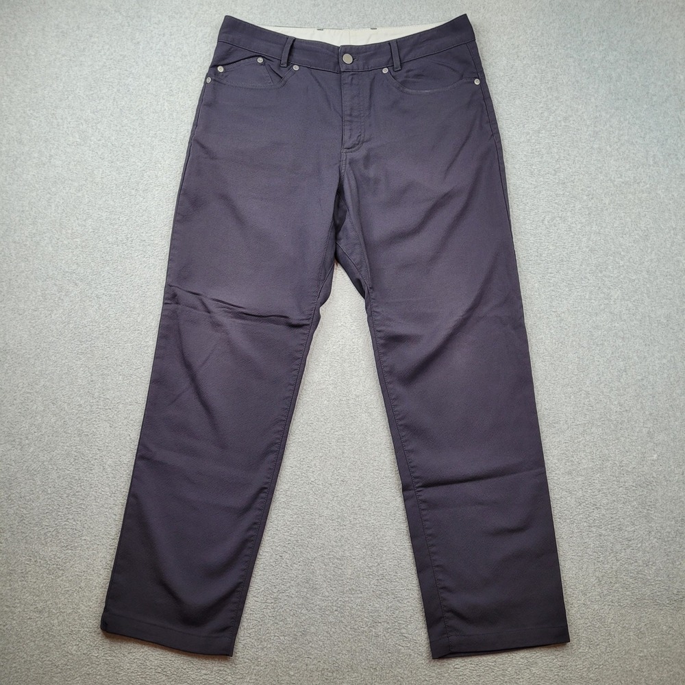 Outlier Slim Dungarees Mens 33x28 Dark Indigo Workcloth Schoeller Canvas